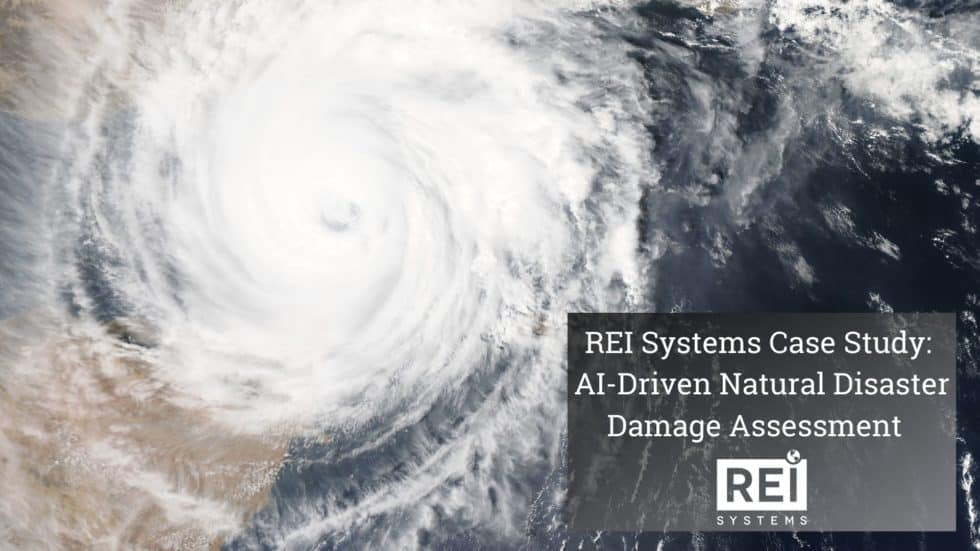 REI Presenting Natural Disaster Damage Assessment Case Study