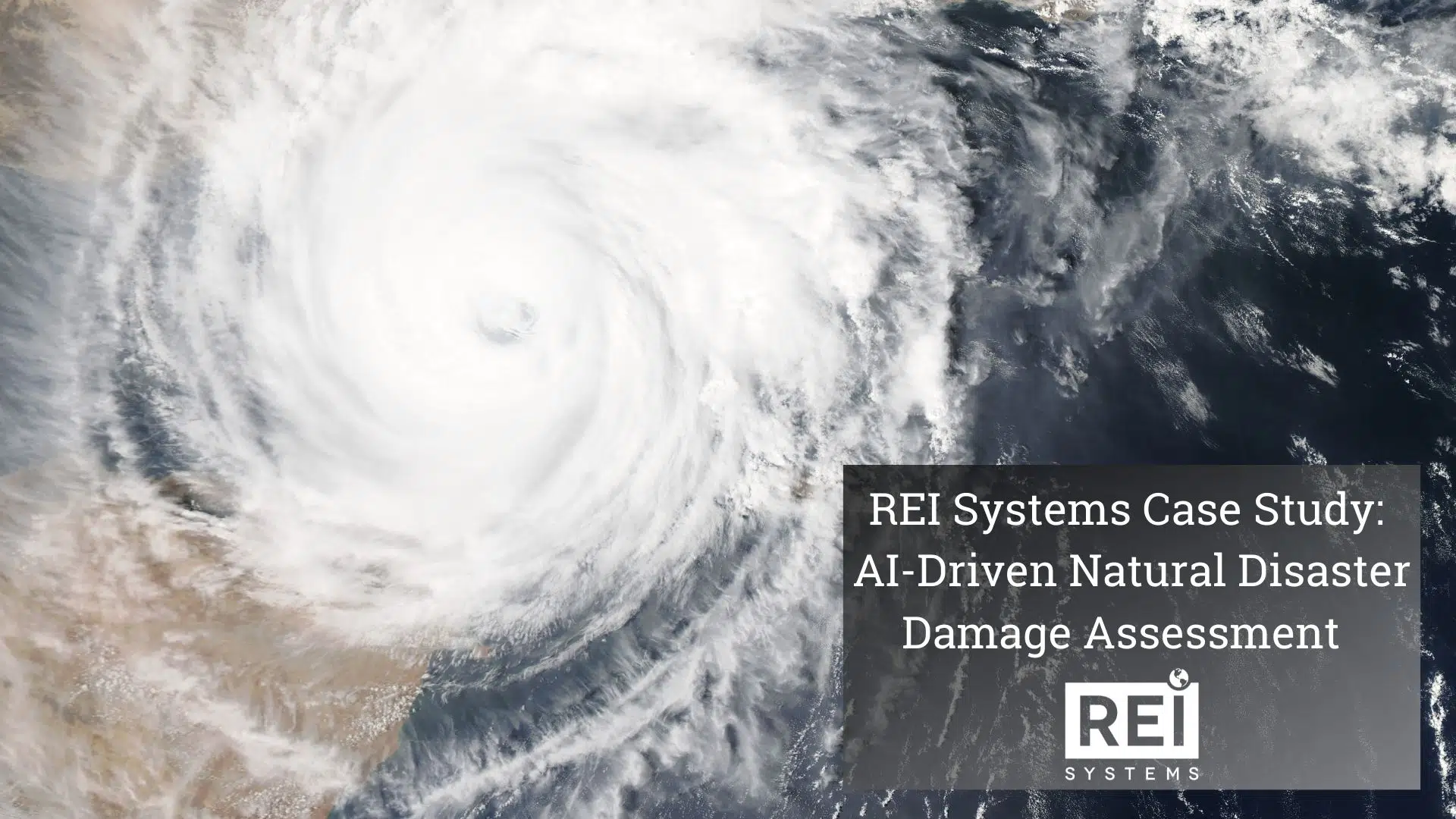 Blog REI to Present Natural Disaster Damage Assessment Case Study